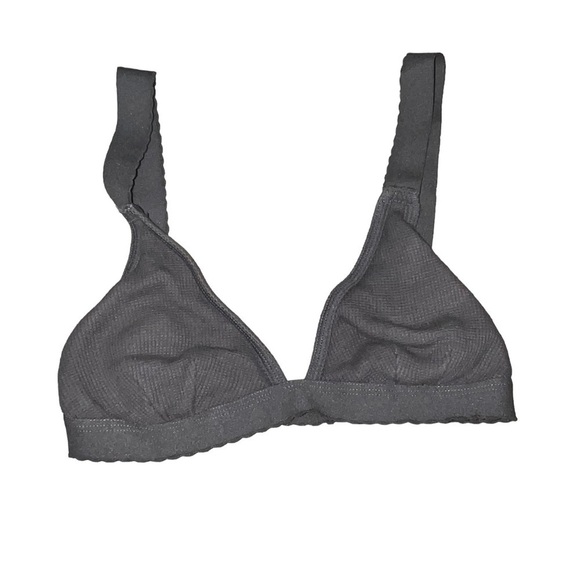 Women's Urban Outfitters Grey Knit Bralette - Picture 1 of 6